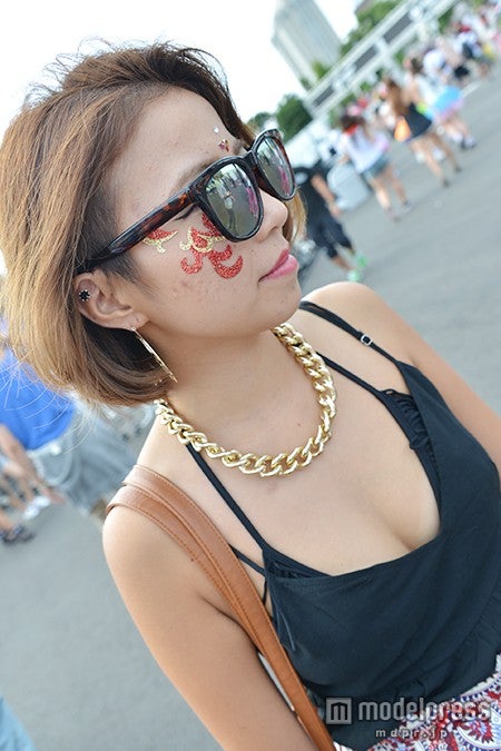 会場に集まったオシャレ女子たち