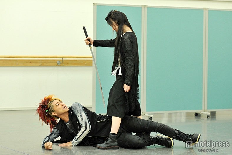 公開稽古の様子