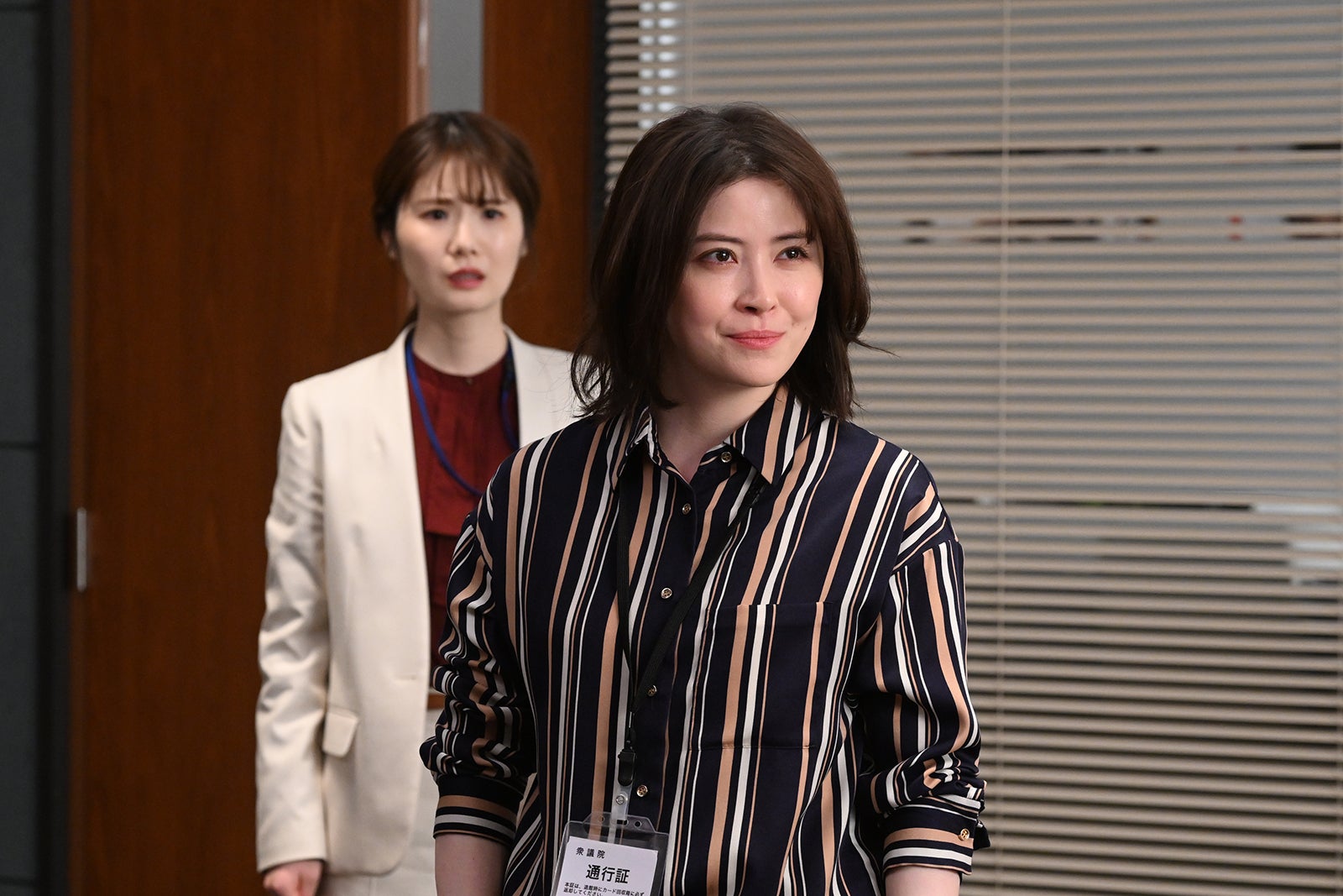 宮澤エマ「罠の戦争」最終話より（C）カンテレ