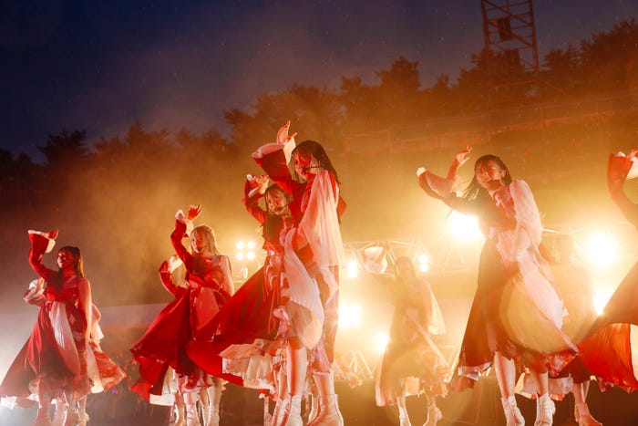 櫻坂46/「W-KEYAKI FES. 2022」より(提供写真)