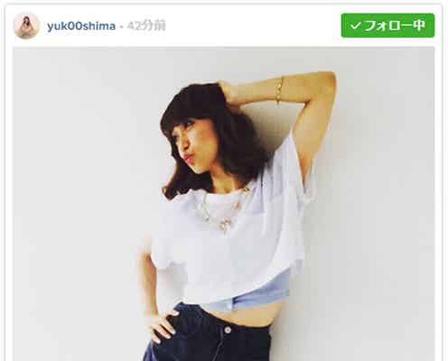 大島優子“逆スパム”で対抗?美くびれショットに反響