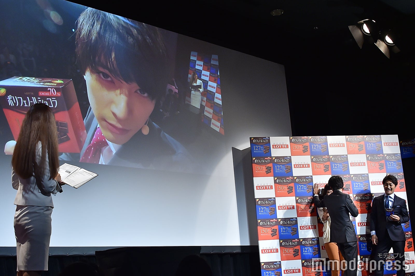 キメ顔も（C）モデルプレス