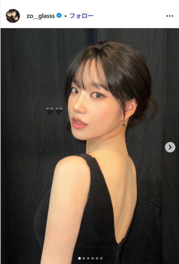 チョ・ユリInstagramより