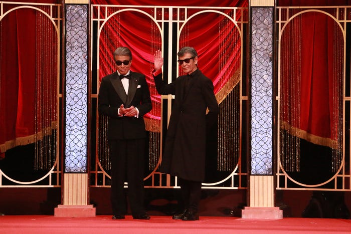 舘ひろし、柴田恭兵(C)日本アカデミー協会