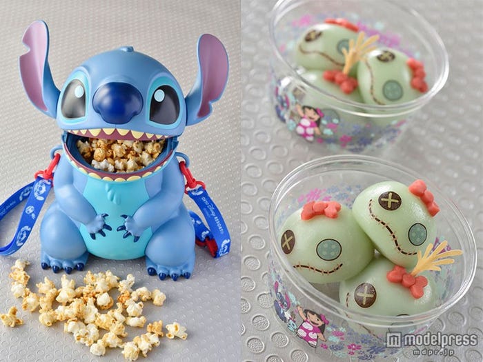 ポップコーン、バケット付き&スクランプまん(C)Disney