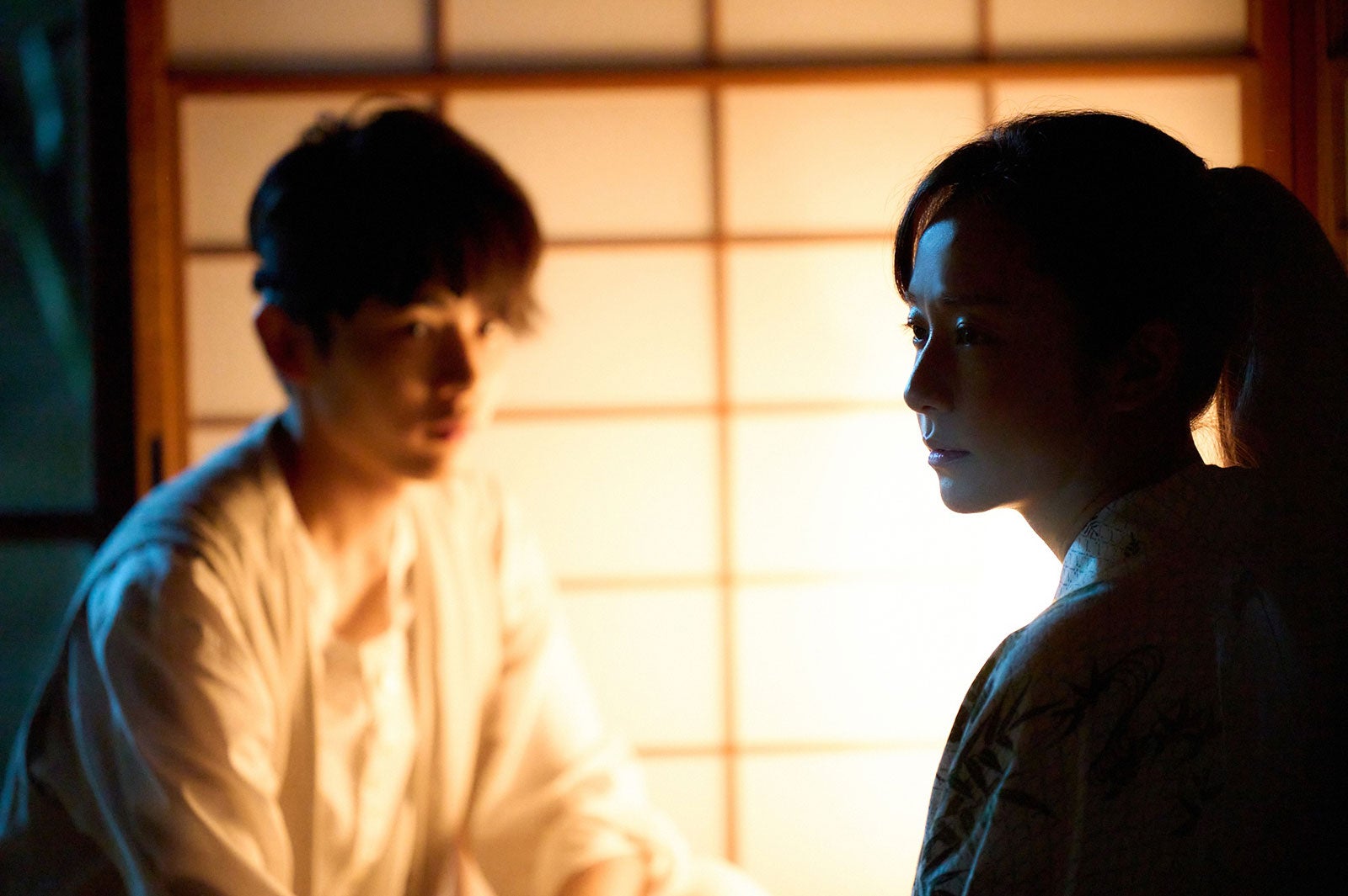 長尾謙杜、木村文乃（C）2023「岸辺露伴 ルーヴルへ行く」製作委員会（C）LUCKY LAND COMMUNICATIONS／集英社