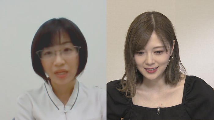 坂井さやかさん、白石麻衣(C)NHK