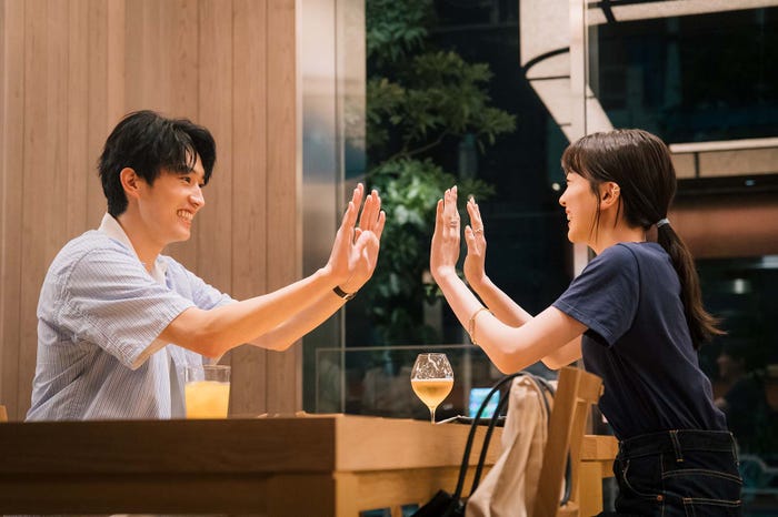 杉野遥亮、永野芽郁/「ユニコーンに乗って」第6話より(C)TBSスパークル/TBS 撮影:加藤春日