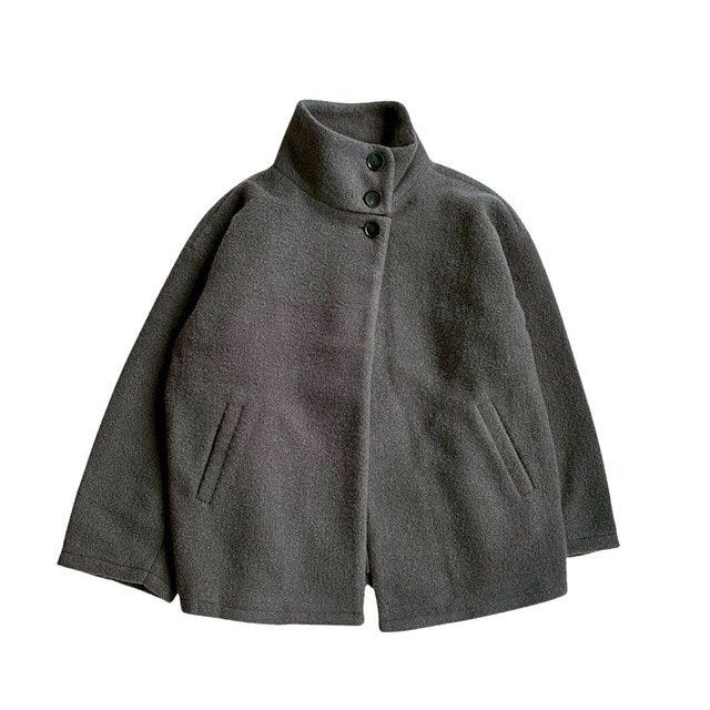 しまむらhidekaスタンドカラーコート