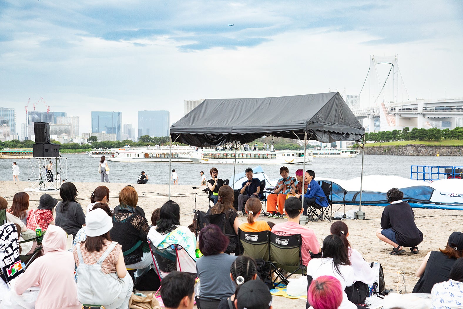 「PARK CINEMA FESTIVAL in お台場海浜公園」（提供写真）