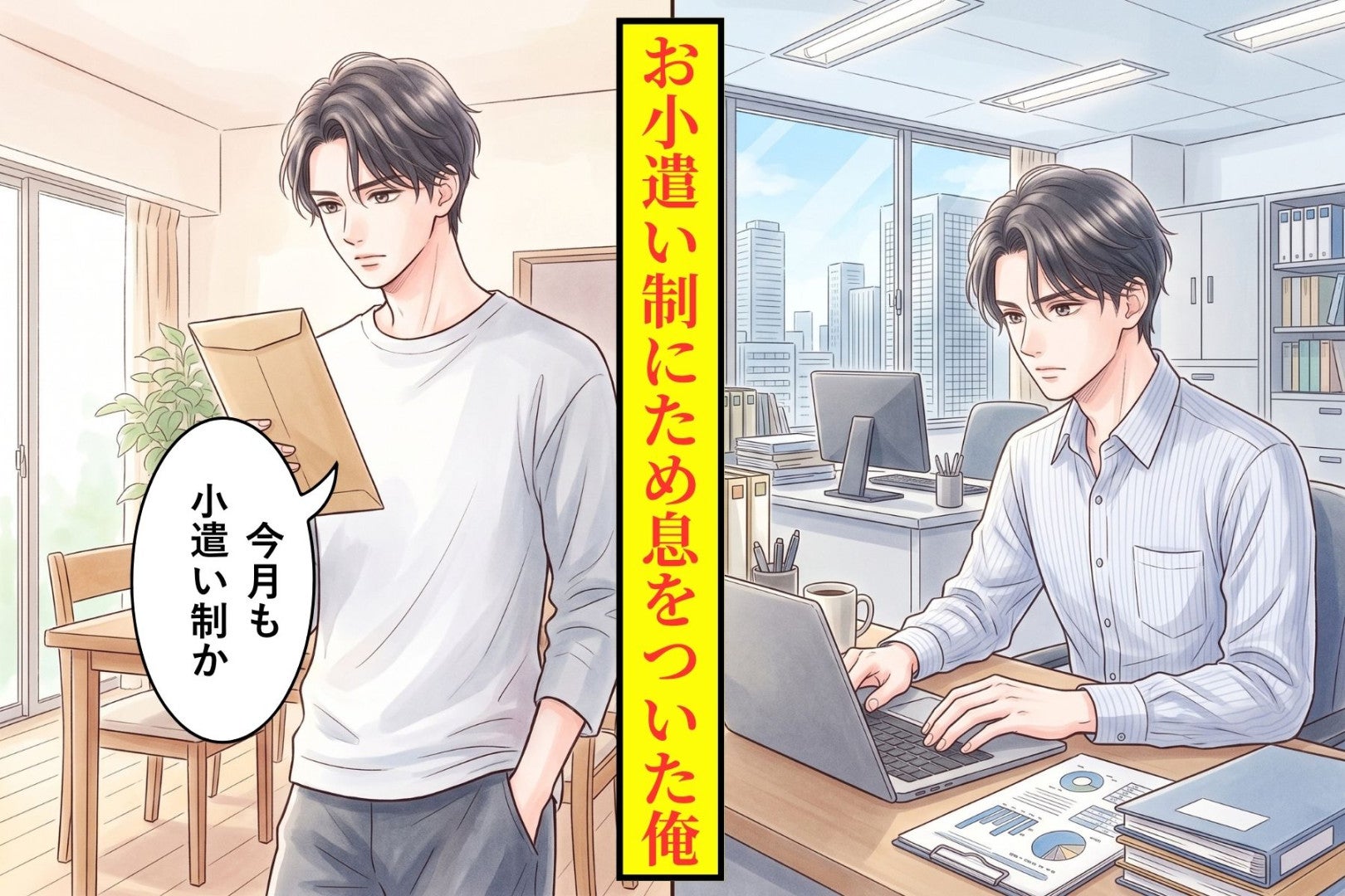 給料日のたびにこぼしていた俺の本音と、財布の奥に残る１枚の明細