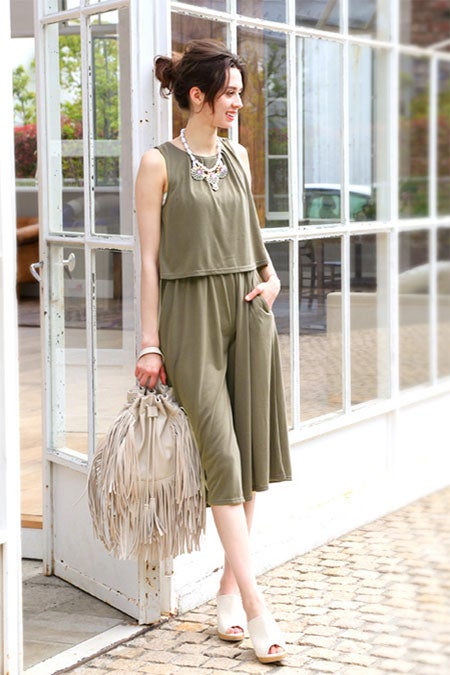 ガウチョオールインワン「salus」2,990円（税込）