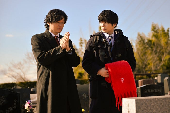 井浦新、田中圭「おっさんずラブ-リターンズ-」第8話(C)テレビ朝日