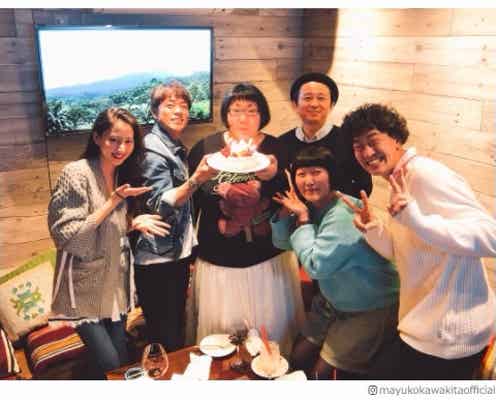 河北麻友子、有吉弘行・陣内智則らと「ヒルナンデス!」新年会を開催