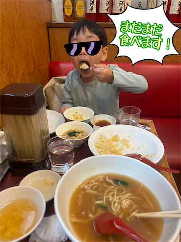 ニッチェ・江上、5歳長男の町中華 ‟爆食”に感慨「成長したなとうるっとしました」