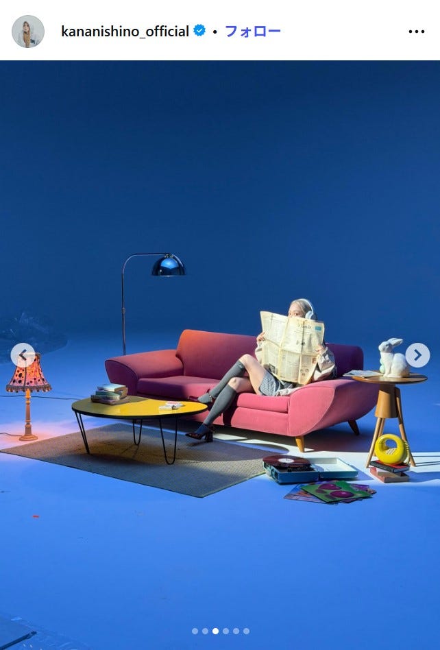 西野カナInstagramより