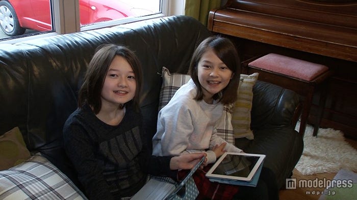 長女のミアちゃん、次女のエマちゃん/画像提供:毎日放送
