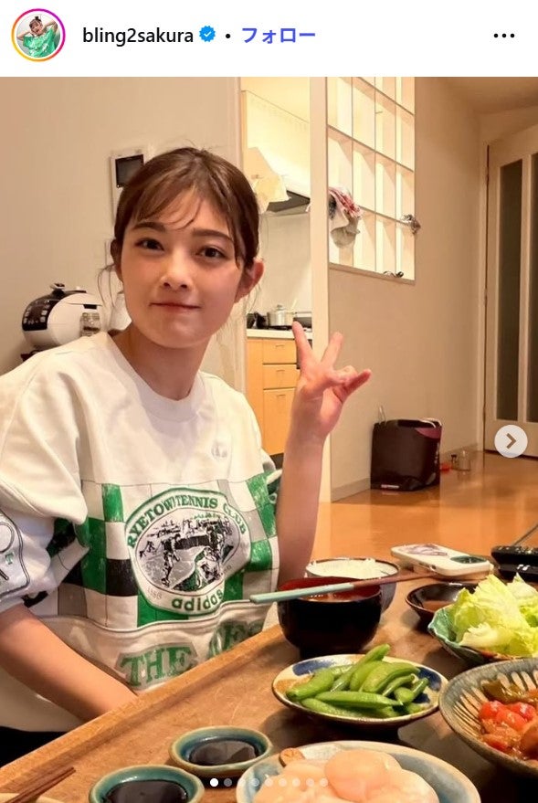 井上咲楽Instagramより