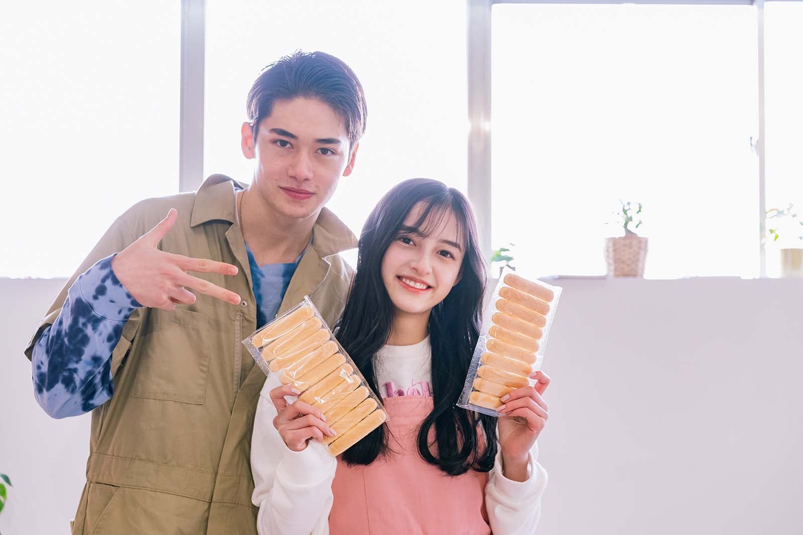 Sean、大峰ユリホ「彼とオオカミちゃんには騙されない」（C）AbemaTV, Inc.