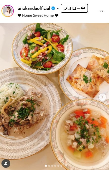 神田うのInstagramより