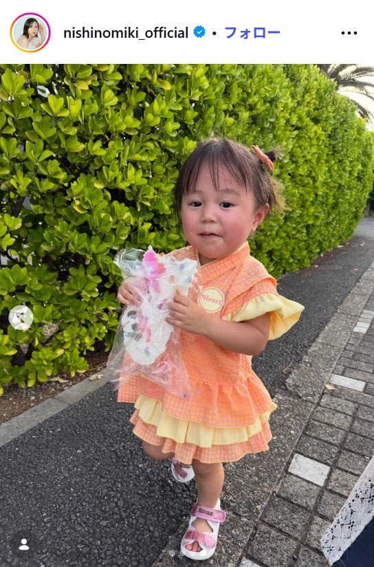 西野未姫Instagramより