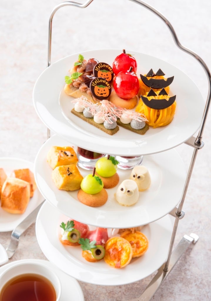 ハロウィンアフタヌーンティー／画像提供：ヨコハマ グランド インターコンチネンタル ホテル
