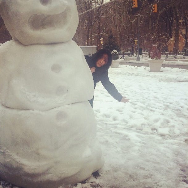 NY旅行を満喫中のセカオワFukase/Saori Instagramより