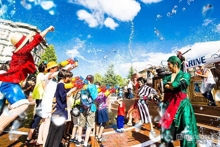 画像5 12 Usj ワンピース ストリートショーが開幕 はちゃめちゃウォーターバトルに熱狂 モデルプレス