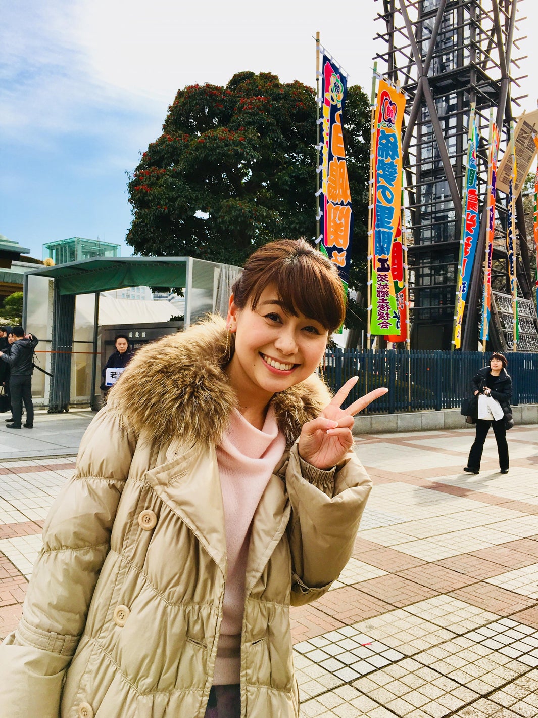 そういえば先日初めて相撲を見てきました！（提供写真）