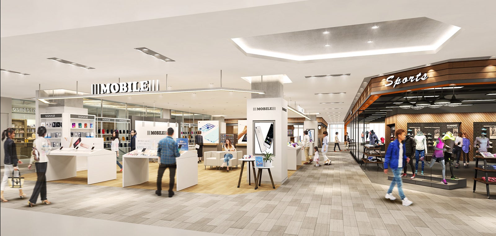 3階店内イメージ／画像提供：OPA