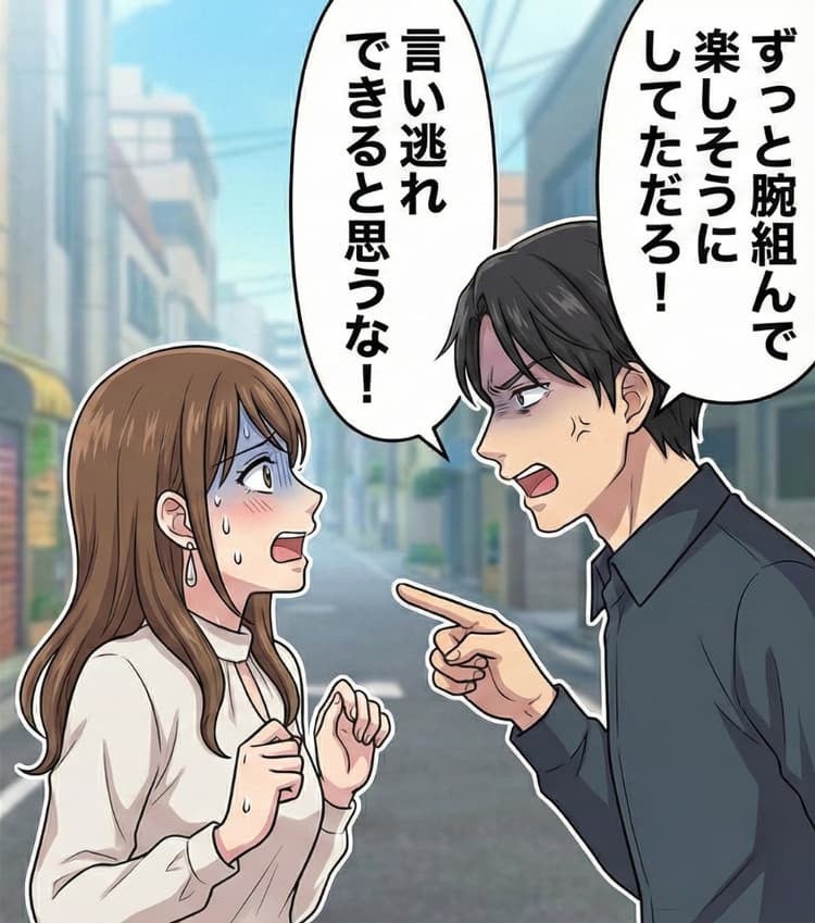 浮気女子に訪れた最悪の展開！おうちデート直前【まさかの人物】と遭遇してしまって...！？