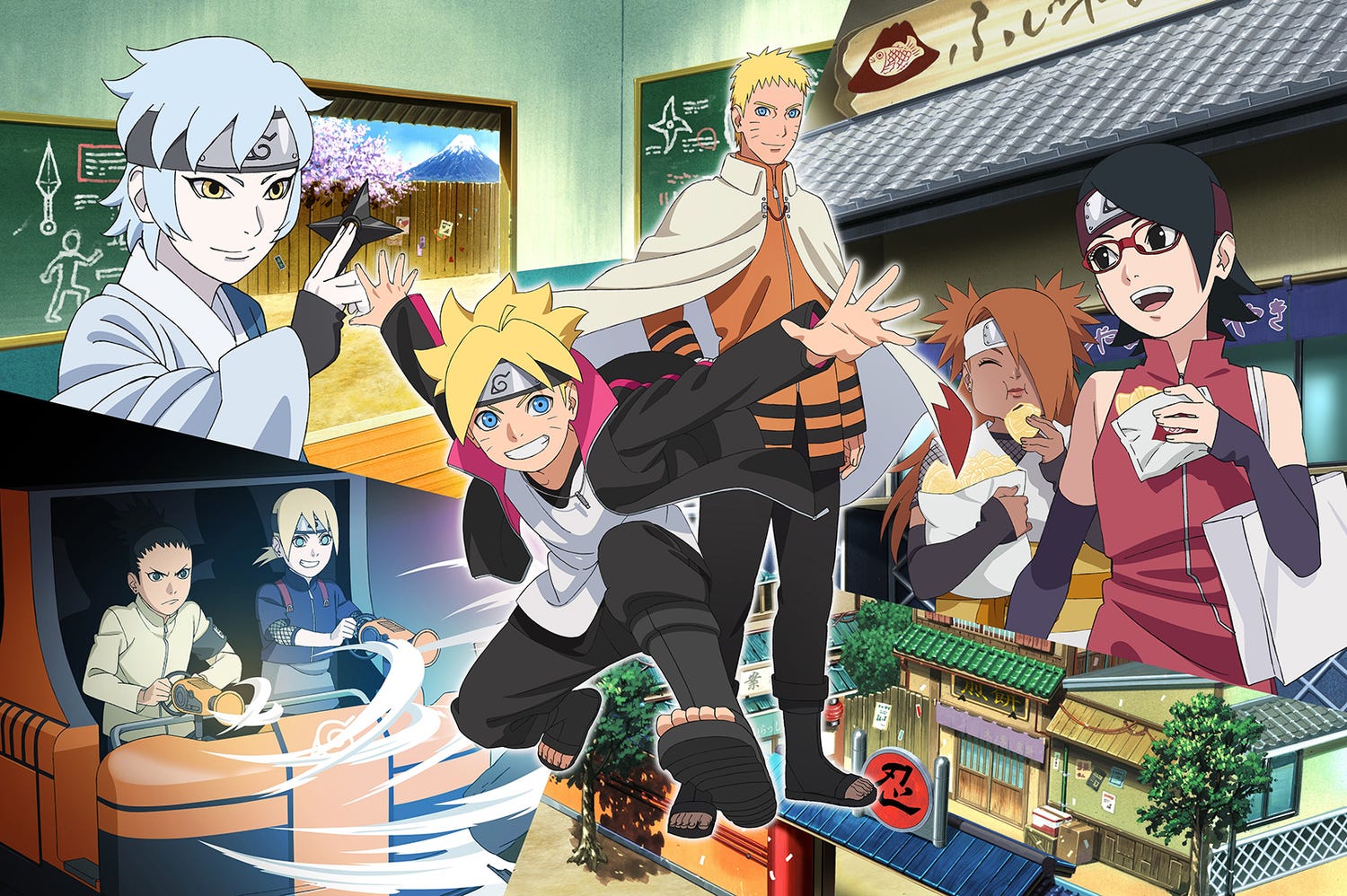 富士急「NARUTO」「BORUTO」テーマエリア開業へ 投資額は12億円