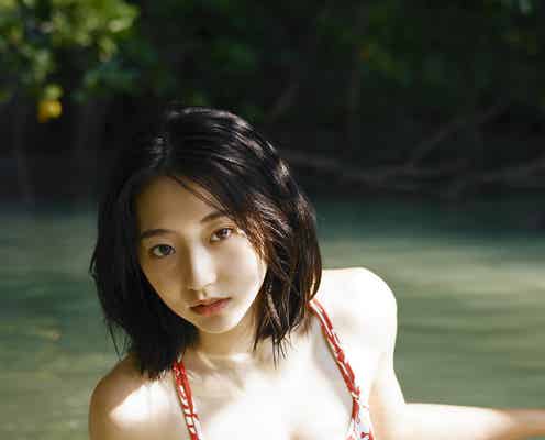 武田玲奈、終始濡れながら撮影 新たな魅力放つ