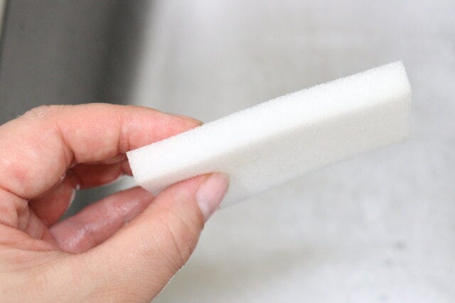 ダイソーのコンパクトなキッチンシートスポンジ（26枚