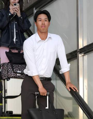 阪神・ドラ3岡城 岡山凱旋「1番・中堅」有力 家族や友人も観戦「いつも通りやってる姿を見せられたら」