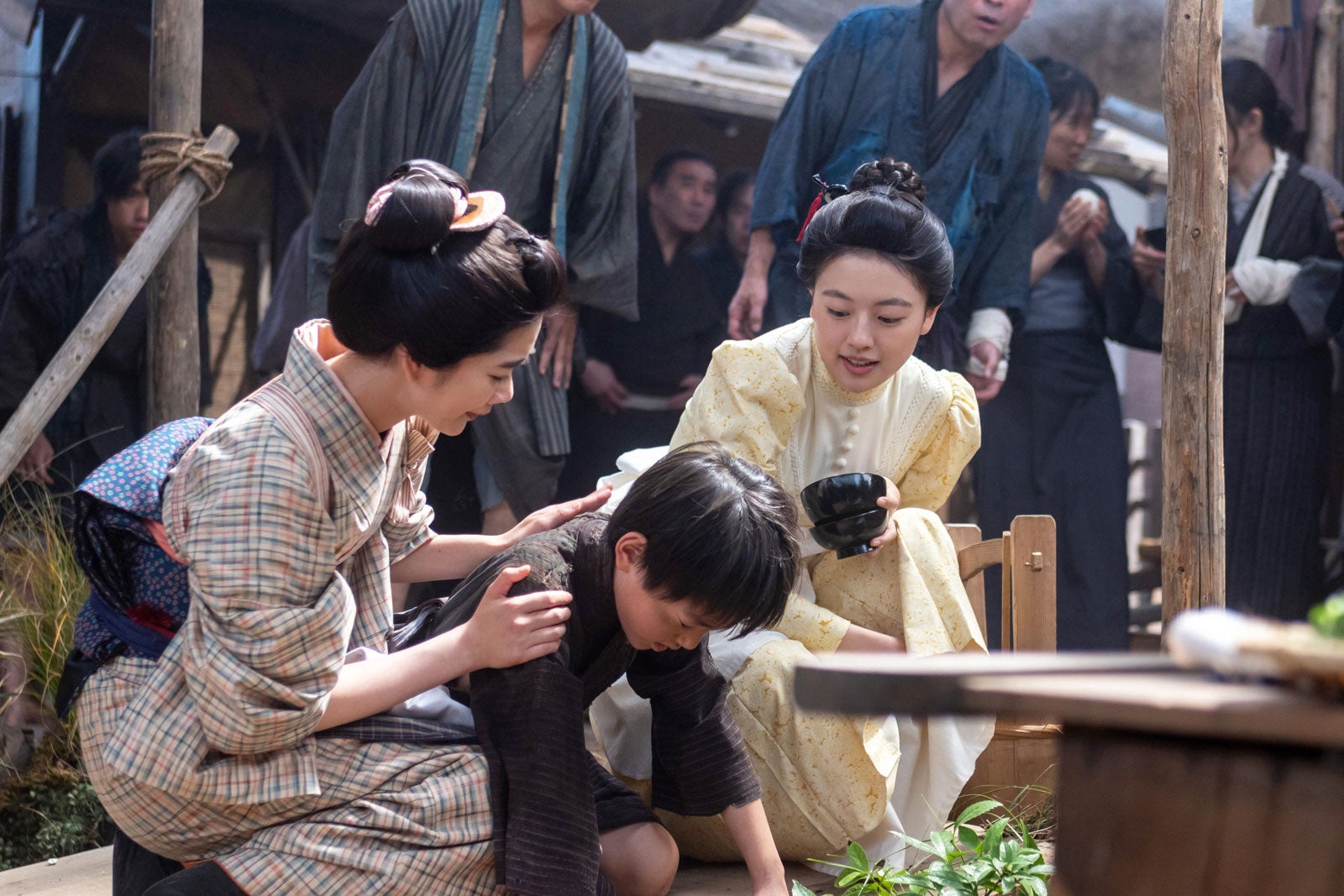 見上愛、上坂樹里ら「風、薫る」第16話（C）NHK