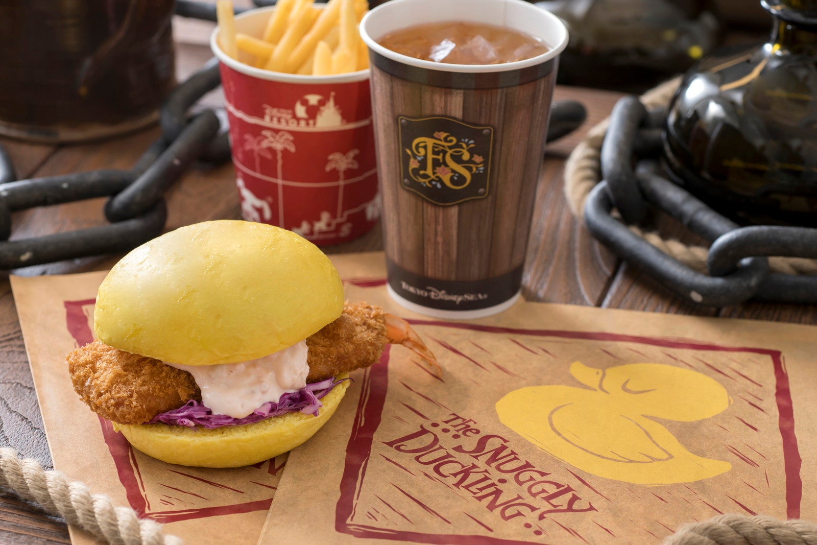 フライドシュリンプバーガー￥950（C）Disney