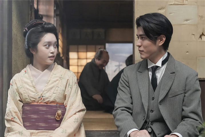 『ばけばけ』トキ&銀二郎、ヘブン&イライザとばったり“鉢合わせ”「修羅場」「気まずい雰囲気」