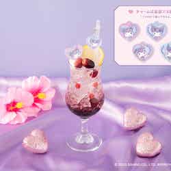 ギャルい☆クロミのフルーツソーダ 税込890円(C)2025 SANRIO CO., LTD. APPROVAL NO. L661943