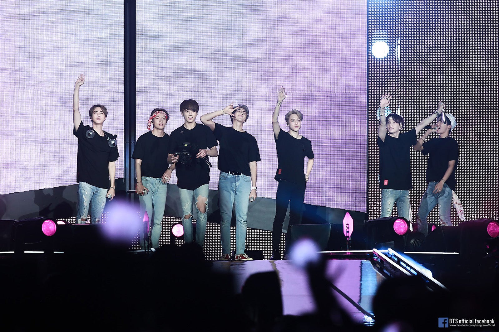 「LOVE YOURSELF ツアー」NY公演（2018年）／BTS公式Facebookより