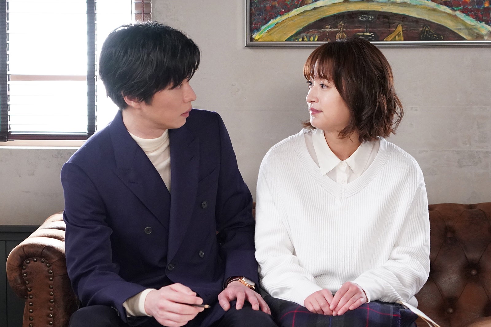 田中圭、門脇麦（C）日本テレビ