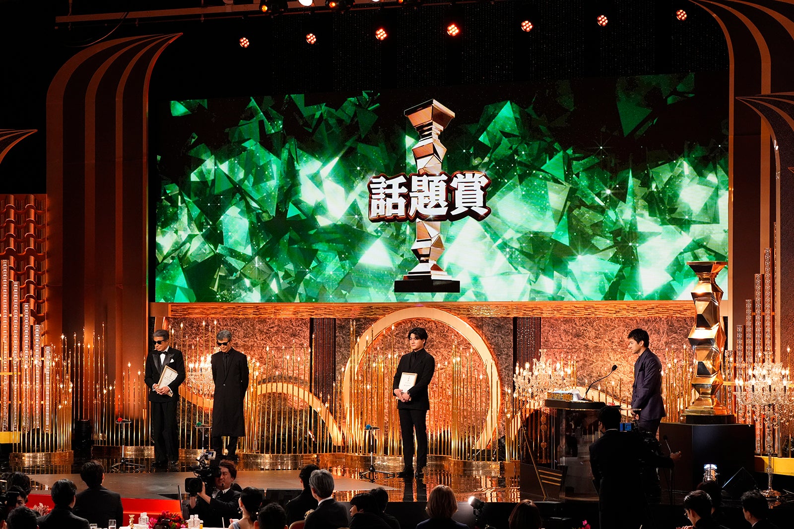 舘ひろし、柴田恭兵、森本慎太郎、山田裕貴（C）日本アカデミー協会