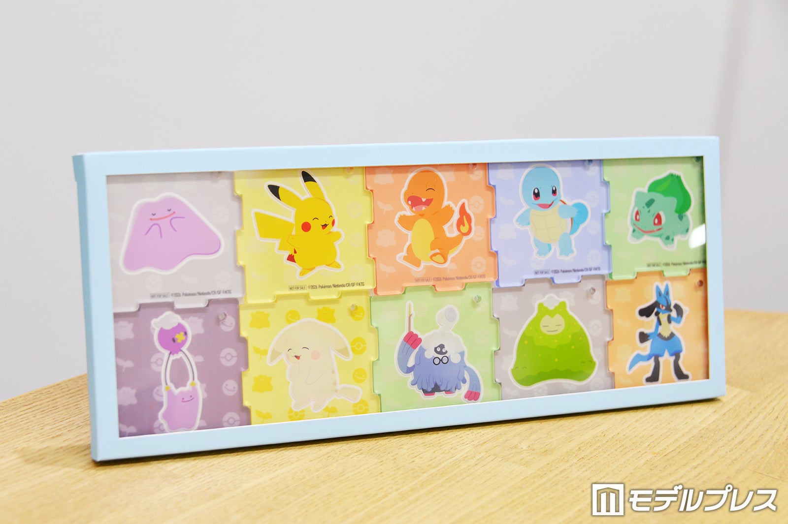 アクリルパズルキーホルダー、コンプリートしたイメージ（C）モデルプレス