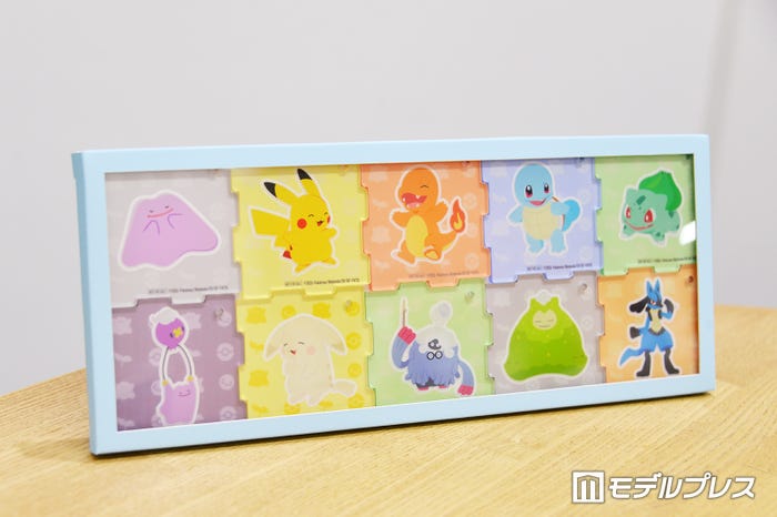 アクリルパズルキーホルダー、コンプリートしたイメージ(C)モデルプレス