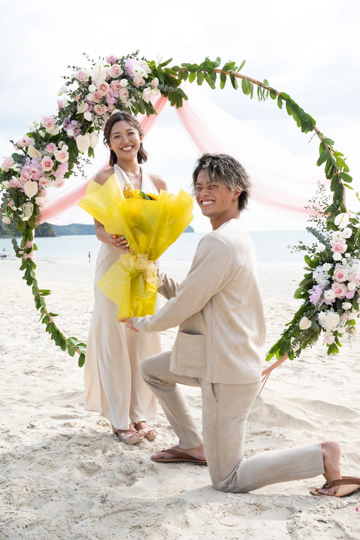 安藤京香、ひゅうが『シャッフルアイランド Season5』モデルプレス独占カット(C)AbemaTV, Inc
