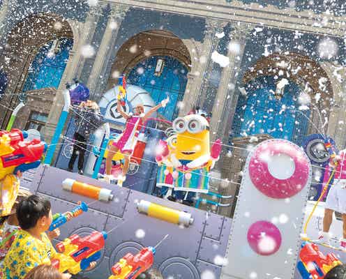 USJ、雪が降り注ぐ「ミニオン・スノーファイト」で楽しくクールダウン