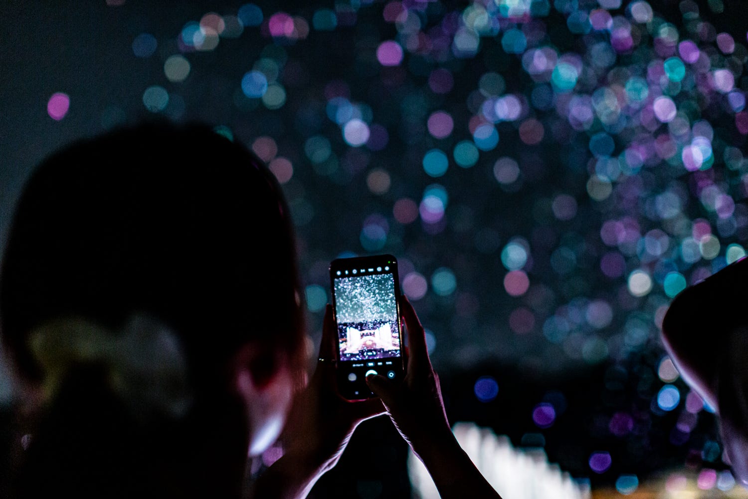 シャボン玉と光が幻想的に夜空を演出「バブルミネーション」東京・神代植物公園で開催