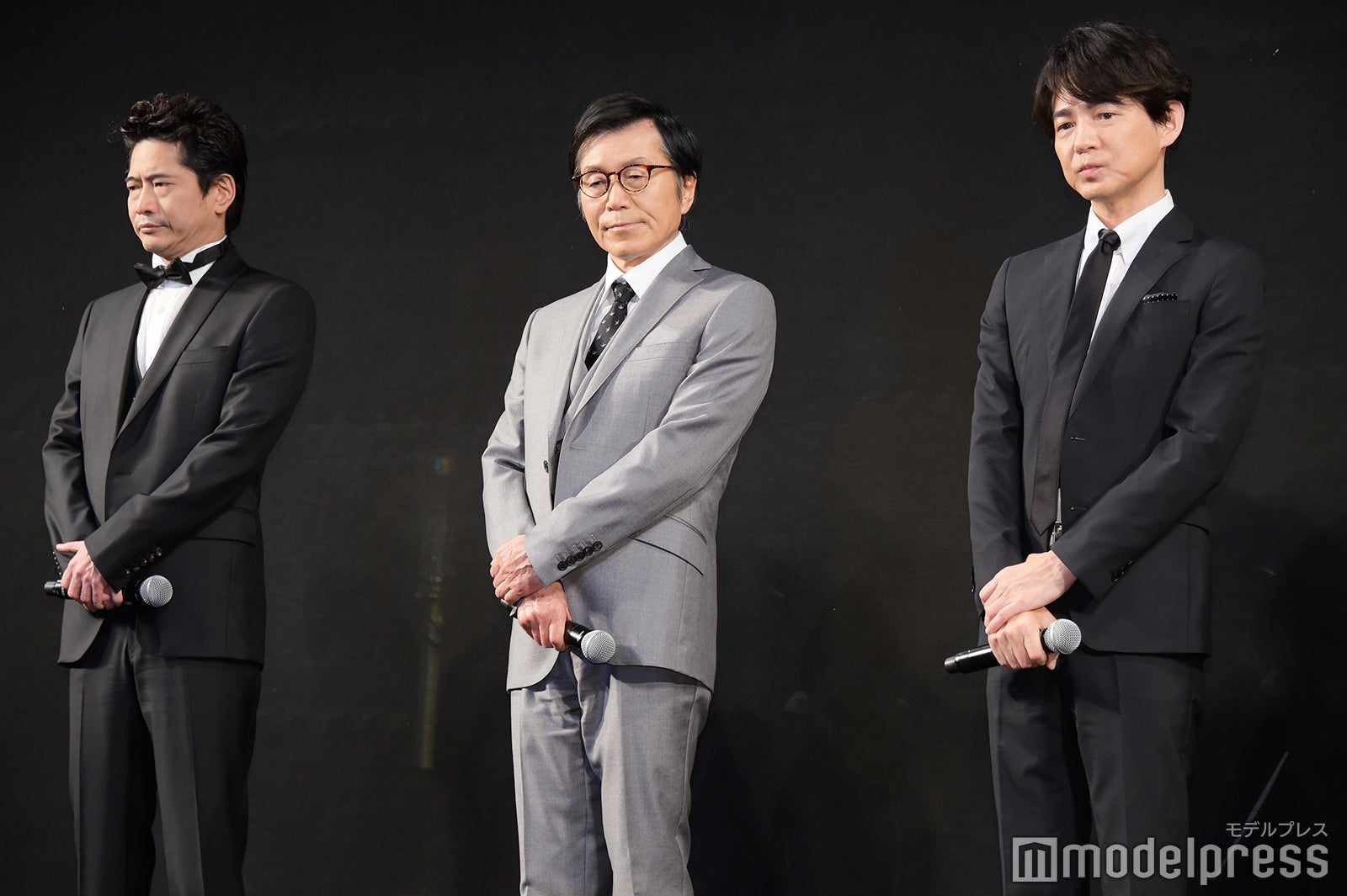 萩原聖人、平田満、吉岡秀隆 （C）モデルプレス