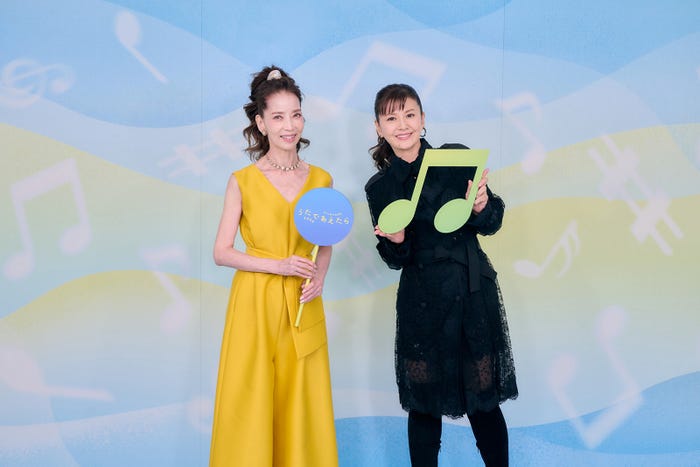 増田惠子、南野陽子(C)NHK