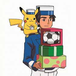 内田篤人選手が演じるホテルのポーターのウッシー（C）Nintendo・Creatures・GAME FREAK・TV Tokyo・ShoPro・JR Kikaku（C）Pokemon（C）2014 ピカチュウプロジェクト